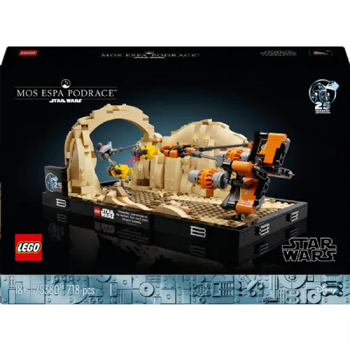 Kocke Lego® Star Wars™ Diorama Mos Espa Podrace™ (75380)
