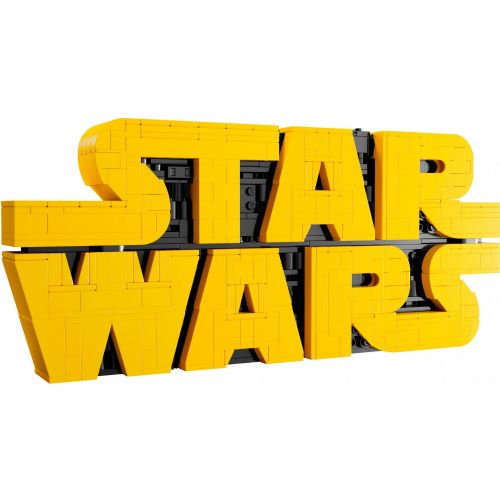 Kocke Lego Star Wars: Iz kock sestavljeni logotip Vojna zvezd (75407), 700 kock, od 18. let