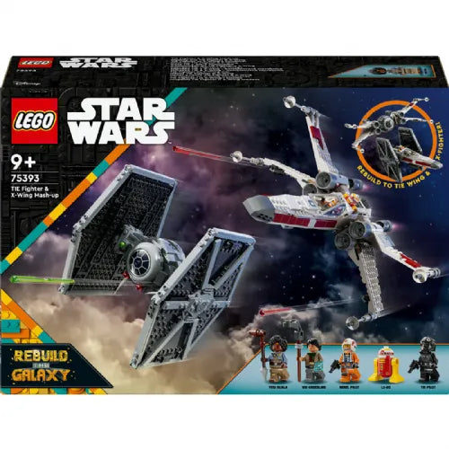 Kocke Lego® Star Wars™ Kombinirani TIE Fighter in X-krilec (75393)
