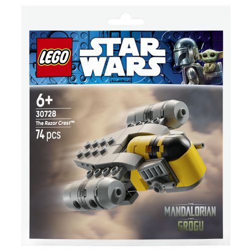 Kocke Lego Star Wars: Mini model grba britvice, od 6. let, 74 kos