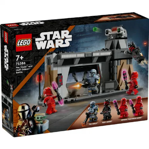 Kocke Lego Star Wars™: Spopad Paza Vizsla™ in Moffa Gideona™ (75386)
