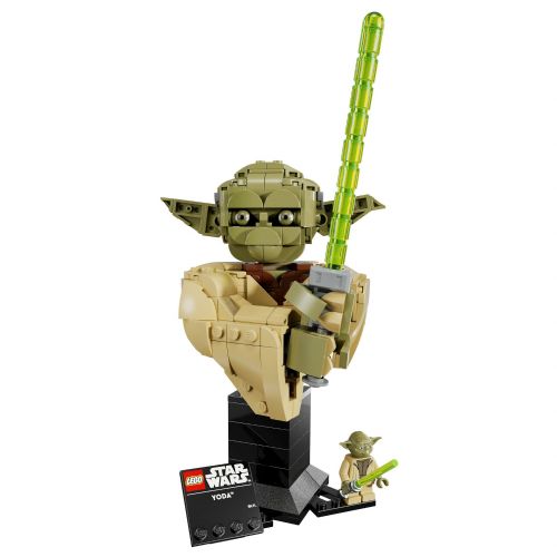 Kocke Lego Star Wars: Yoda doprsni kip, 399 kos, od 18. let (75438)