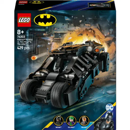 Kocke Lego Super Heroes: Batmanov™ Tumbler proti Two Faceu™ in Jokerju™ (76303)