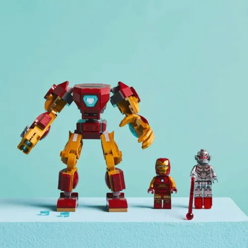 Kocke Lego Super Heroes: Robotski oklep Iron Man proti Ultronu (76307)