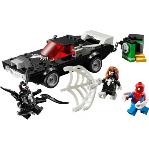 Kocke Lego Super Heroes: Spider-Man proti Venomovemu avtu z močnim motorjem (76309)