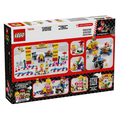 Kocke Lego Super Mario: Mario Kart™ – Baby Peach in Grand Prix (72036)