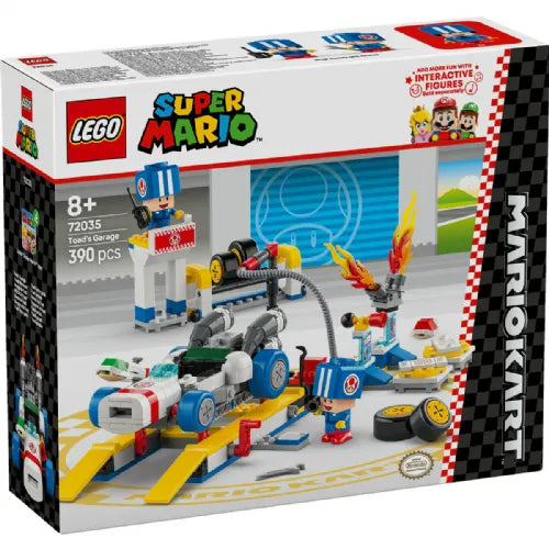Kocke Lego Super Mario: Mario Kart™ – Toadova garaža (72035)