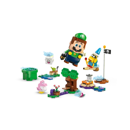 Kocke Lego® Super Mario™: Pustolovščine z interaktivno figuro LEGO® Luigi™ (71440)