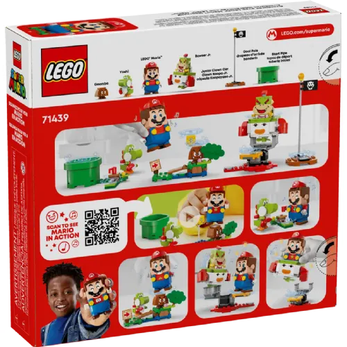 Kocke Lego® Super Mario™: Pustolovščine z interaktivno figuro LEGO® Mario™ (71439)