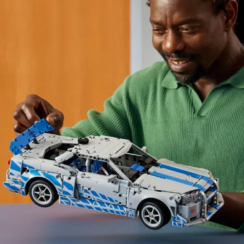 Lego Technic 2 Nissan Skyline GT-R (R34) Brzi i žestoki trkaći automobil (42210)