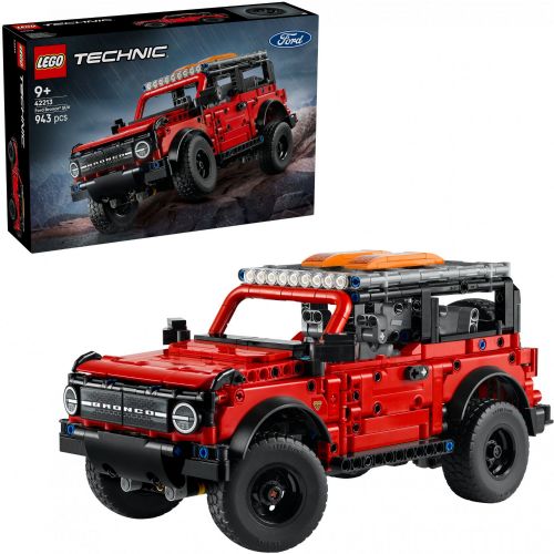 Kocke Lego Technic: Ford Bronco®, terensko vozilo (42213), 943 kock, od 9. let