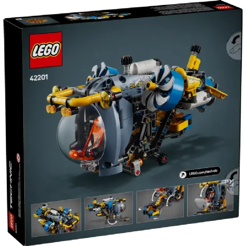 Kocke Lego Technic: Globokomorska raziskovalna podmornica (42201)