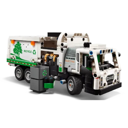 Kocke Lego® Technic: Mack® LR Electric, smetarsko vozilo (42167)