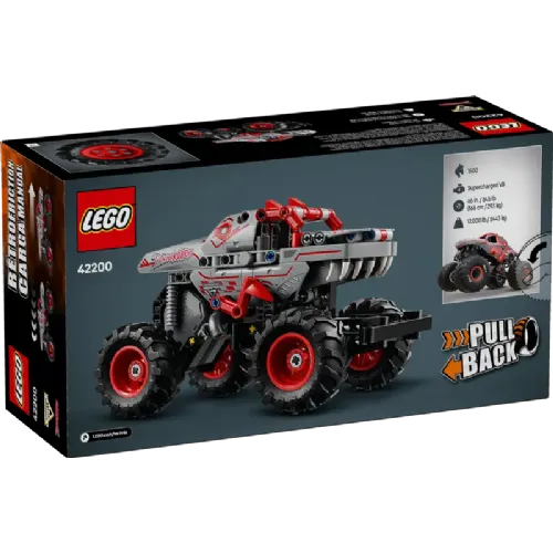 Kocke Lego Technic: Monster Jam™ ThunderROARus™ na poteg (42200)