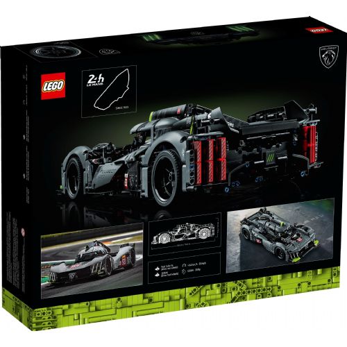 Kocke Lego® Technic™: Peugeot 9X8 24H Le Mans Hybrid Hypercar (42156)
