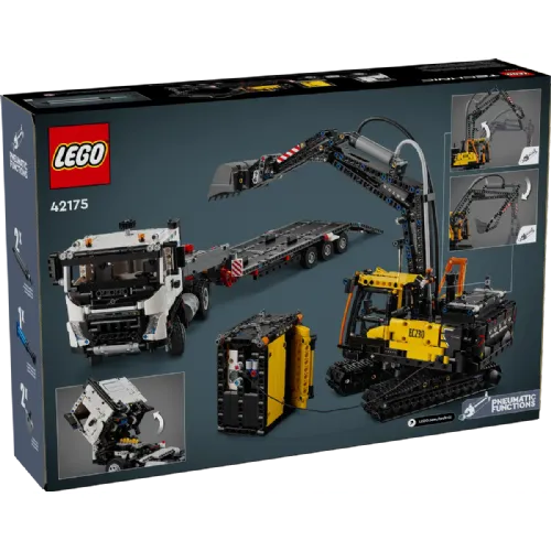 Lego Technic kockice: kamion Volvo FMX i električni bager EC230 (42175)