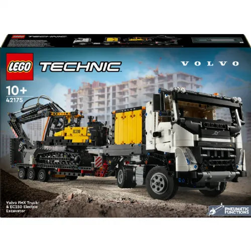 Lego Technic kockice: kamion Volvo FMX i električni bager EC230 (42175)