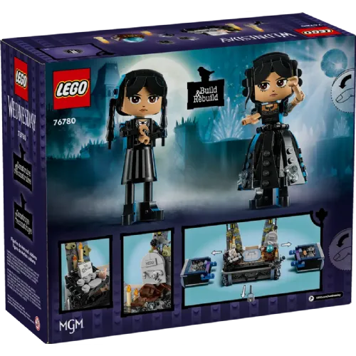 Lego Wednesday: Figurica Wednesday Addams (76780)