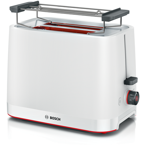 Kompaktni opekač Bosch MyMoment TAT3M121, 950W, za 2 rezini toasta, bela
