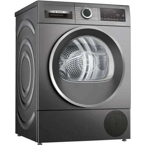 Bosch WQG2450R10 sušilica rublja s toplinskom pumpom, Serija 6, autoDry, 9 kg, A++, 59,8 x 84,2 x 61,3 cm, srebrna/tamnosiva