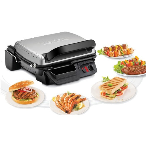 Kontaktni žar Tefal 3v1 GC3060, 2000W, nerjaveče jeklo/črna