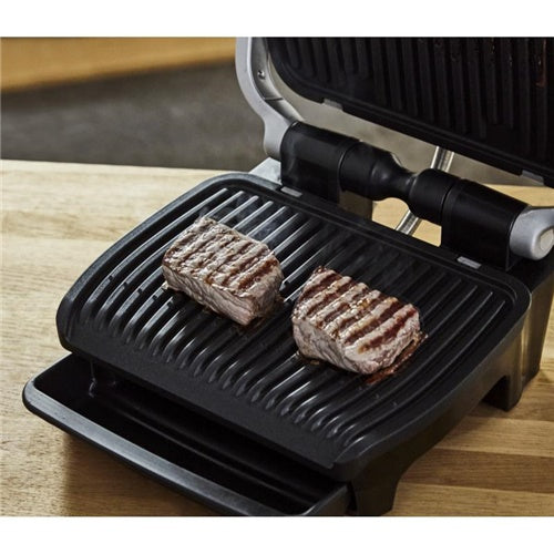 Kontaktni žar Tefal Optigrill Elite GC750D, 2000W, črna/nerjaveče jeklo