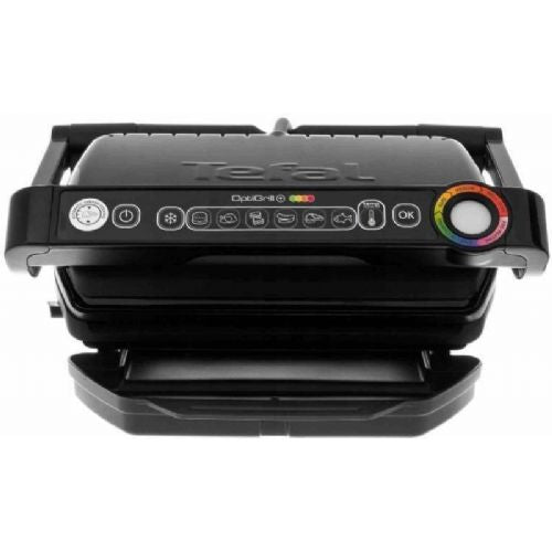 Kontaktni žar Tefal OptiGrill+ GC712834 Black Edition (črn, 2000 W)