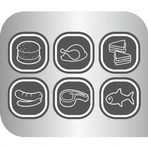 Tefal OptiGrill GC7058 kontaktni roštilj, 2000 W, crni