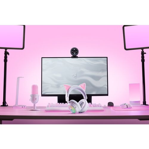 Slušalke Razer Kraken Kitty V3 Pro bela