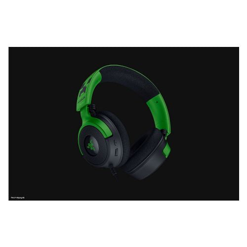 Slušalke Razer Kraken V4 X Minecraft izdaja, binauralne, naglavni trak, osvetlitev ozadja, USB-C/A, zložljiv mikrofon