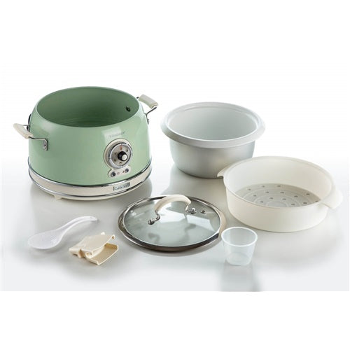 Kuhalnik za riž Ariete Vintage Green, 700W, za 3.5 L, zelena