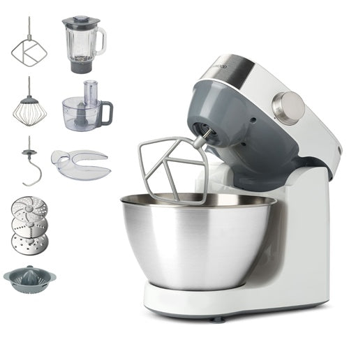 Kuhinjski robot Kenwood Prospero+ KHC29.J0WH bel/srebrn, 1000 W, 4,3 l, planetarni sistem, več funkcij
