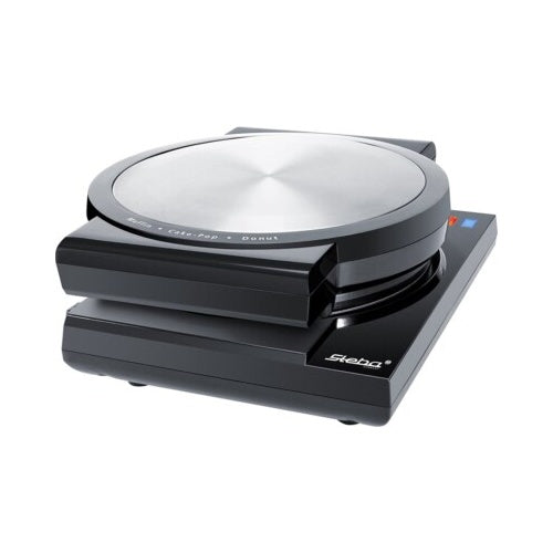 Kuhinjski žar, opekač in toaster Steba CM 3 800 W, zamenljive plošče, nelepljiv premaz, 12 cake pops/mafinov, 7 krofov, črna/srebrna