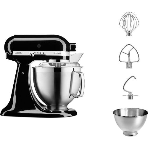 Kuhinjski robot KitchenAid Artisan Premium 5KSM185PSEOB Onyx črne barve (črn, 300 W)