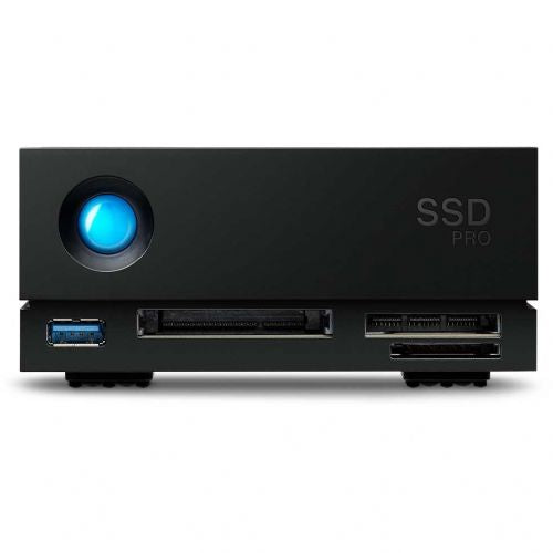 LACIE 1big Dock SSD Pro 4TB Thunderbolt 3 USB 3.1 8.9cm 3.5inch za MAC & PC - siv