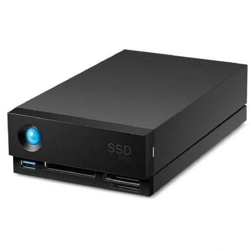 LACIE 1big Dock SSD Pro 4TB Thunderbolt 3 USB 3.1 8.9cm 3.5inch za MAC & PC - siv
