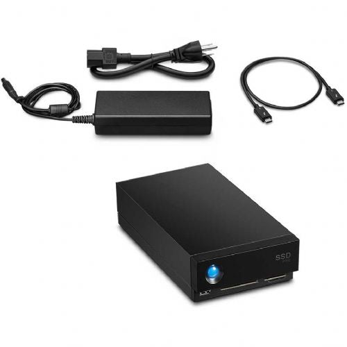 LACIE 1big Dock SSD Pro 4TB Thunderbolt 3 USB 3.1 8.9cm 3.5inch za MAC & PC - siv