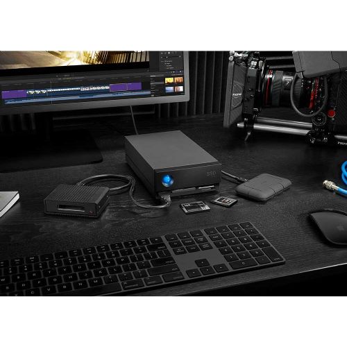 LACIE 1big Dock SSD Pro 4TB Thunderbolt 3 USB 3.1 8.9cm 3.5inch za MAC & PC - siv