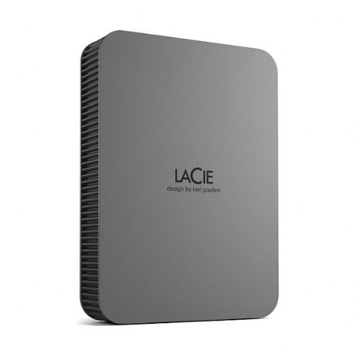 Zunanji HDD disk LaCie 5TB Thunderbolt 4, USB-C 3.2, 5000 Mbit/s, Mac podpora, siva