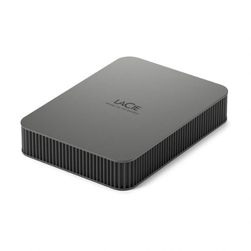 Zunanji HDD disk LaCie 5TB Thunderbolt 4, USB-C 3.2, 5000 Mbit/s, Mac podpora, siva