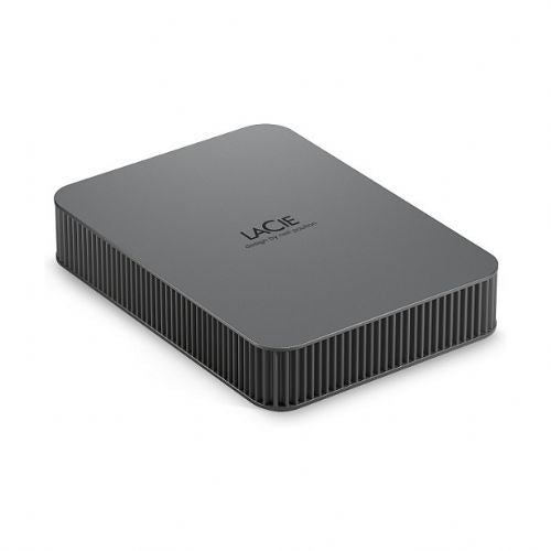 Zunanji HDD disk LaCie 5TB Thunderbolt 4, USB-C 3.2, 5000 Mbit/s, Mac podpora, siva