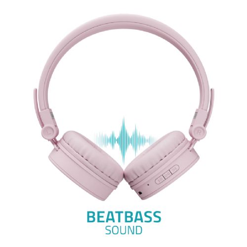 Lamax Blaze2 bežične slušalice, bluetooth, roze