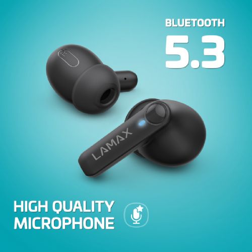 Bežične slušalice LAMAX Clips1 Play, crne