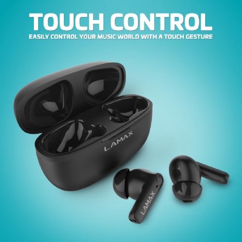 Bežične slušalice LAMAX Clips1 Play, crne