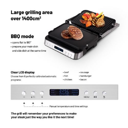 Kontaktni roštilj Lauben Deluxe 2000ST