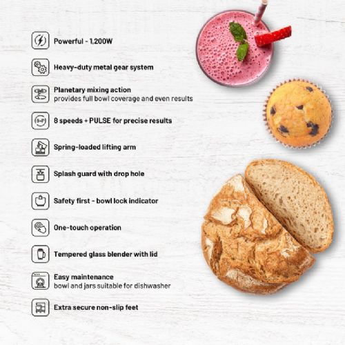 Lauben 1200WT procesor hrane