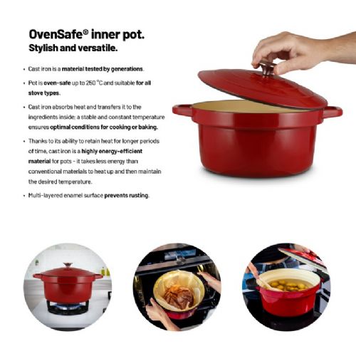 Kuhalnik Lauben OvenSafe 6000RS