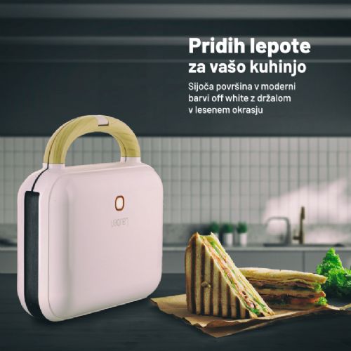 Pekač sendvičev Lauben 3v1 (900W)