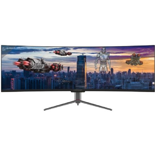 Monitor LC-Power LC-M49-DQHD-120-CQ 124,5 cm (49"), VA+DP+HDMI