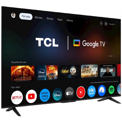 Televizor TCL 55P69K, 139 cm (55"), 4K HDR LED, Google TV, HDMI 2.1, ALLM